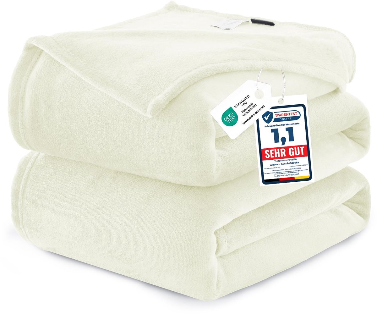 Fleece deken 230x270 cm - extra zachte knuffeldeken - lichtgewicht en machinewasbaar - ideaal voor op de bank - ShopVlot