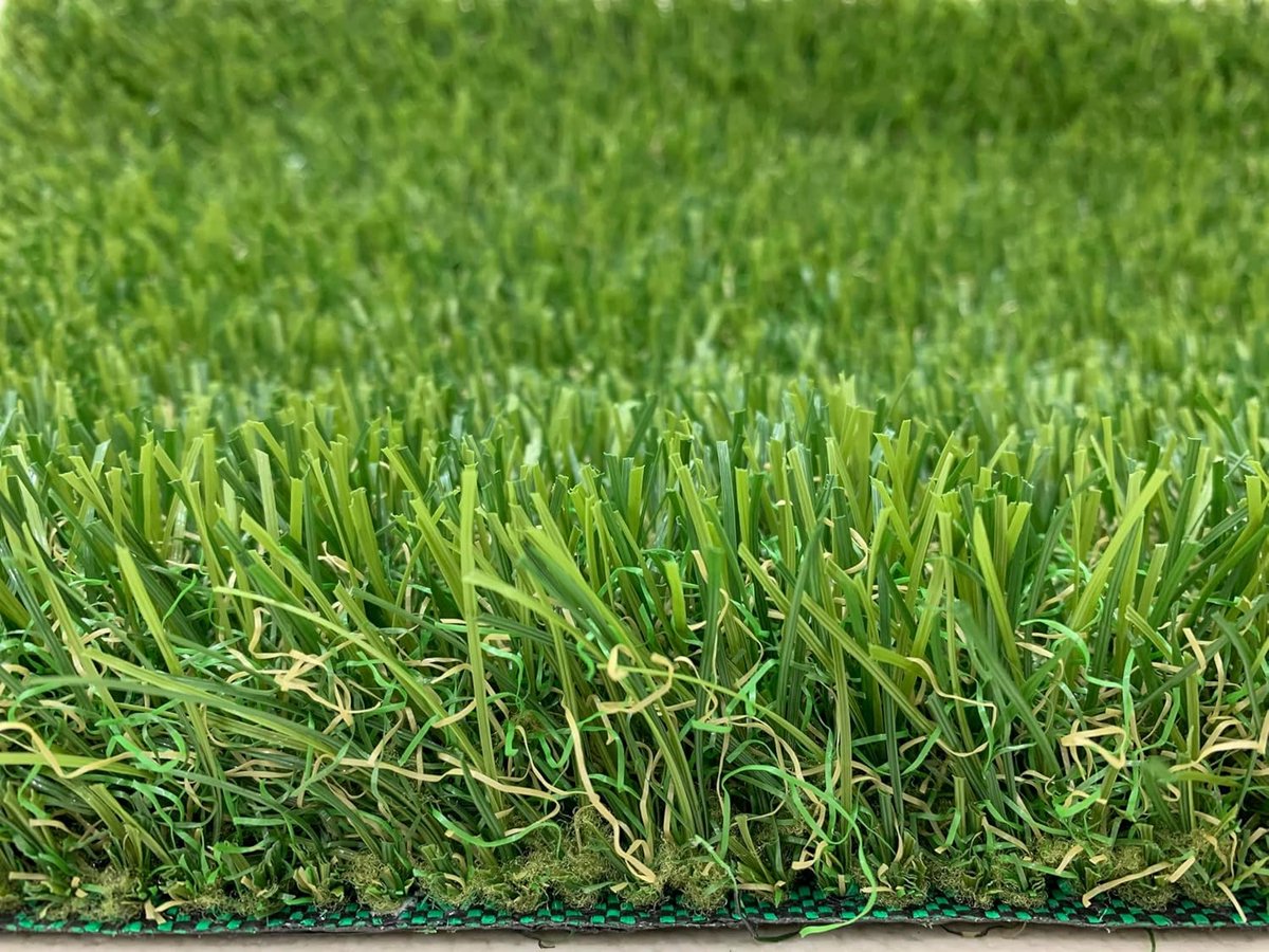 SnelShoppen - Kunstgras Rol 40 mm - Zeer Sterk Outdoor Gras, Fluffy, Dicht, Zacht - Perfect voor Tuin, Balkon, Camping, Kinderen