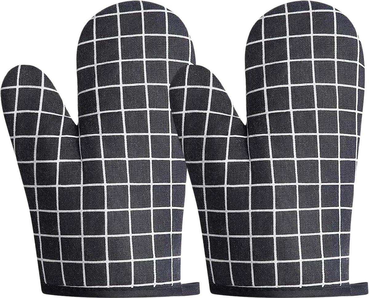 Ovenwanten Dubbel Dikte - Katoen/Polyester - Warmtebestendig tot 250°C - Perfect voor Bakken - ShopVlot