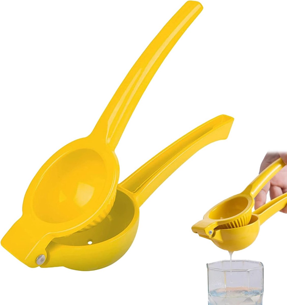 handmatige sappers, citruspers, citroenpers, roestvrij staal, citroenpers, limoenpers, handpers, juicer handmatig met handvat, sappers, citruspers, eenvoudig te bedienen