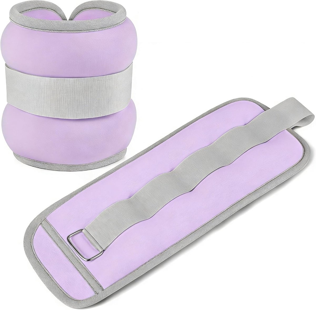 1 paar gewichtsmanchetten voor polsen en enkels, enkelgewichten, set gewichtsmanchetten hand voet, armgewichten enkelgewicht voor fitness, hardlopen, gymnastiek, yoga, dansen