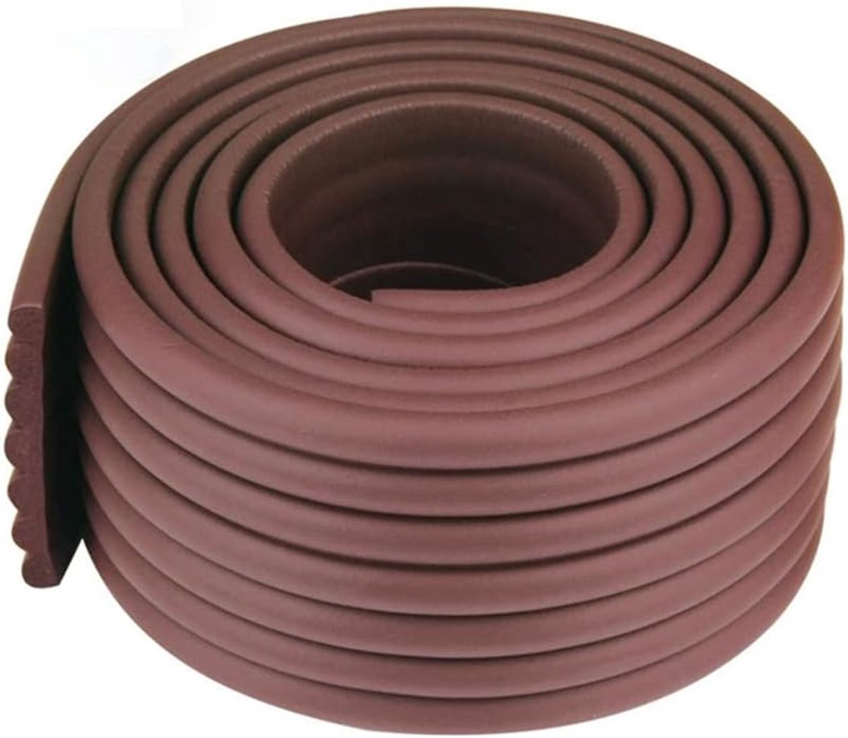 Corner Protector, 2 m Baby Proofing Guard Safety Bumper DIY Edge Corners voor Kinderveiligheid, Meubelbescherming (Bruin)