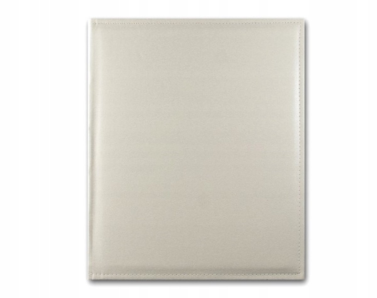 Bianco Fotoalbum met 300 Vakjes voor 10x15 Foto's, Genaaid