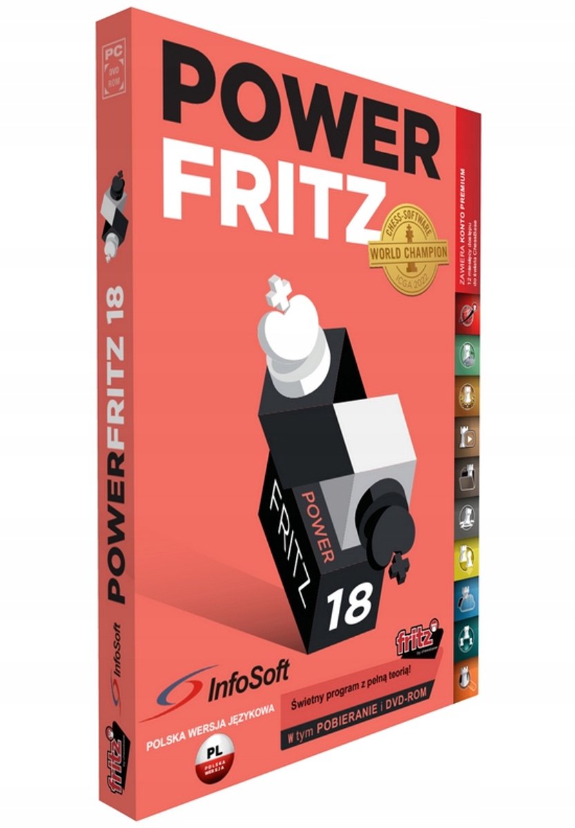 Power Fritz 18 Schaken: Leer van de Wereldkampioen
