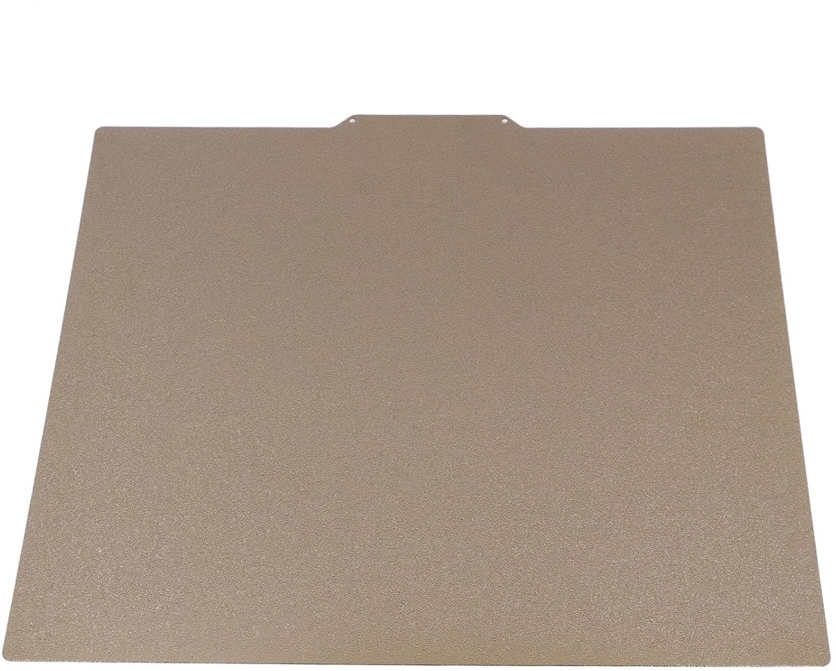 3D Print Bed 350 x 350 mm - Dubbelzijdig met PEI Coating - Uitstekende hechting - Snelle verwijdering - ShopVlot