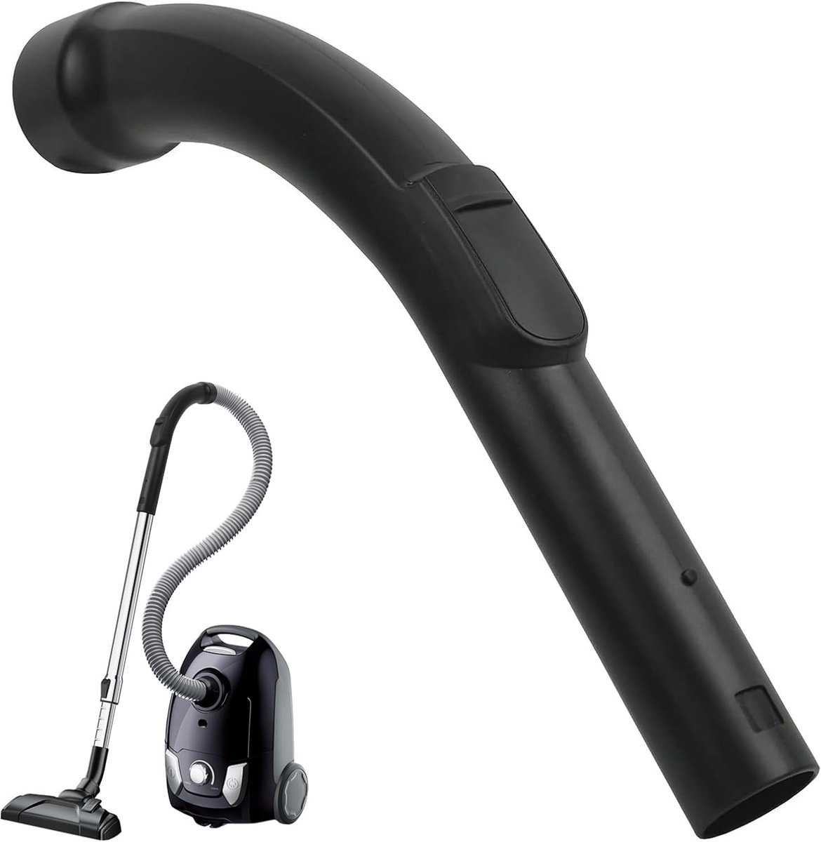 Vervanghandle 35mm - Geschikt voor Miele Classic C1, Compact C1-C2, C3, S2-S8 - Duurzaam en eenvoudig te installeren - ShopVlot