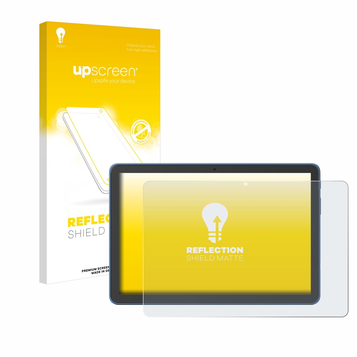 upscreen - Screenprotector voor Amazon Fire HD 10 2023 (13. Gen.) - Folie Beschermfolie anti glare matte