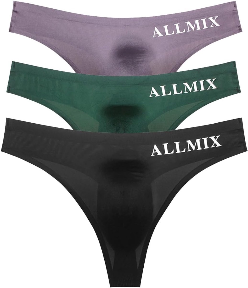 Thongs voor mannen - sexy ice silk - ademend - ideaal voor sport en ontspanning - ShopVlot