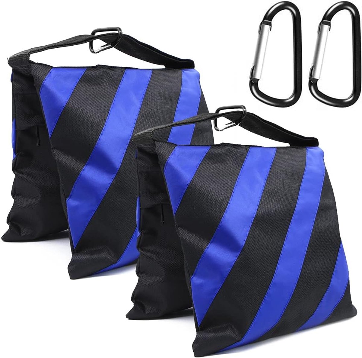 Zandzakken voor fotografie 2 stuks - Heavy duty waterdicht - 15 lbs capaciteit - Voor stabilisatie van statieven - SnelShoppen