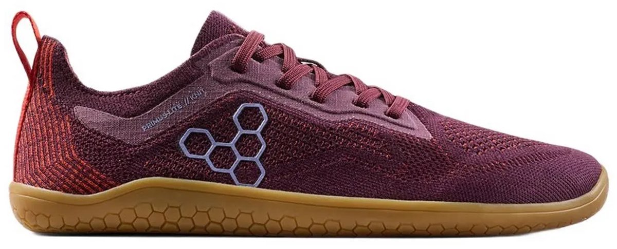 Vivobarefoot Primus Lite Knit Natural Barefoot Schoenen Paars EU 36 Vrouw
