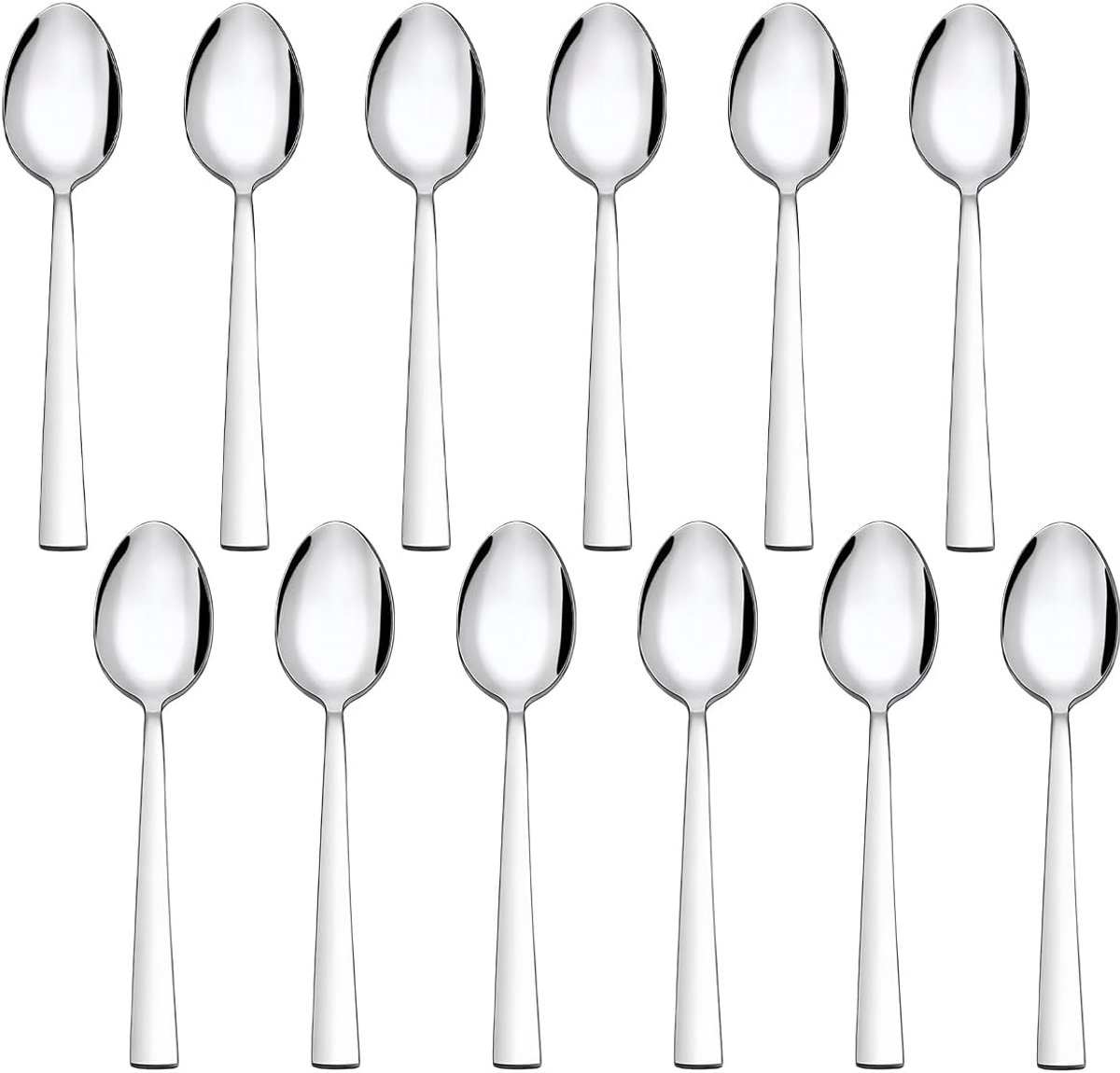 Dinerlepel 20,5 cm - Roestvrij staal - Hoogglans gepolijst - Duurzaam en vaatwasmachinebestendig - SnelShoppen