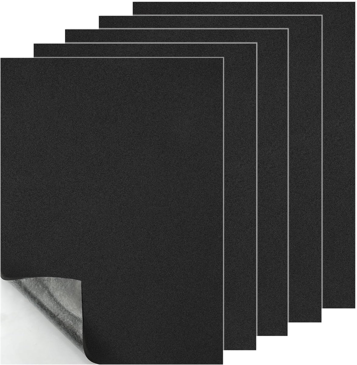 Zelfklevende Foam Panelen 300x200x3mm - Zwart EVA Schuim - Geluidsisolatie en Impactbescherming - SnelShoppen