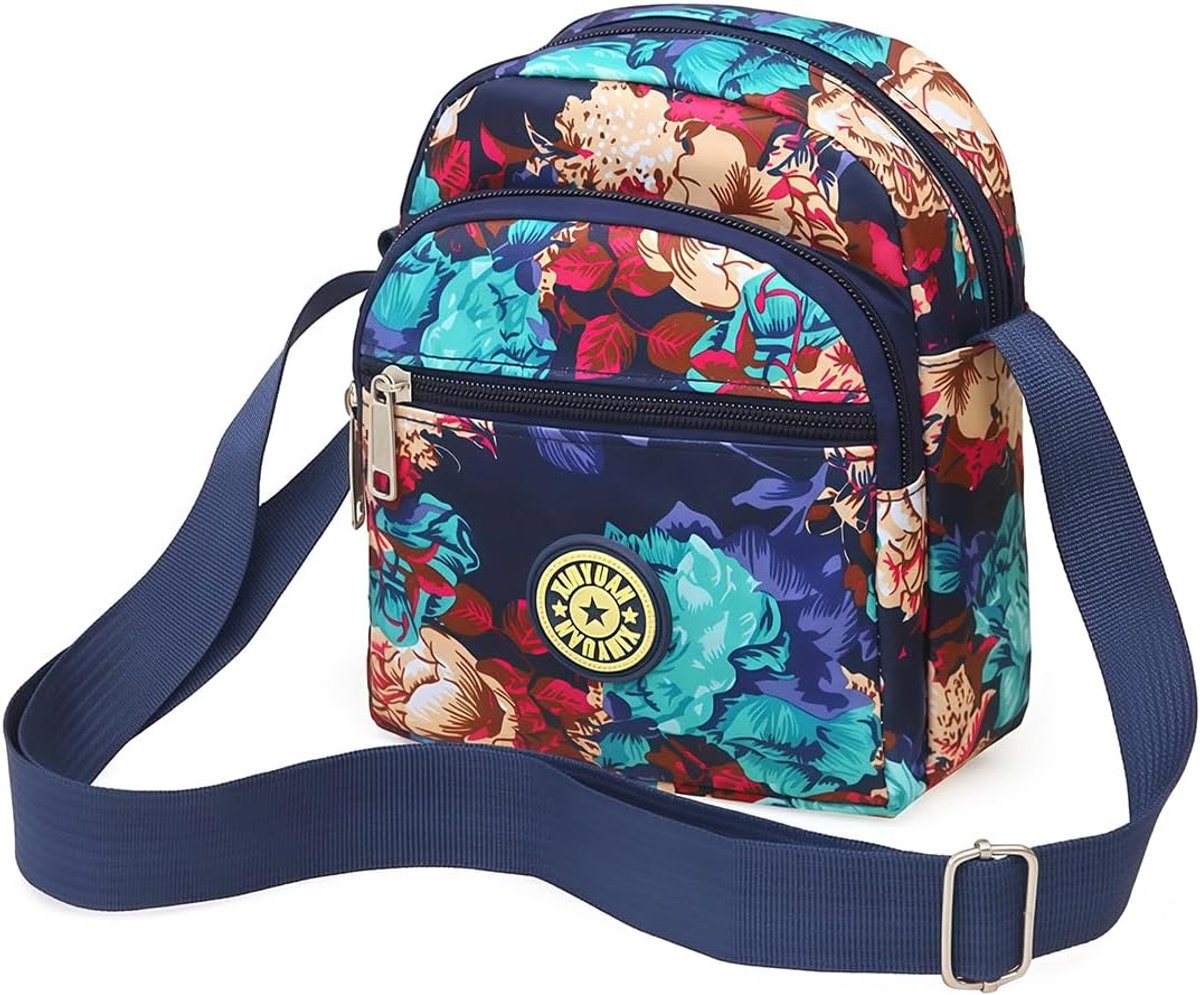 Schoudertas voor vrouwen - kleine crossbody tas - nylon mini tas - SnelShoppen