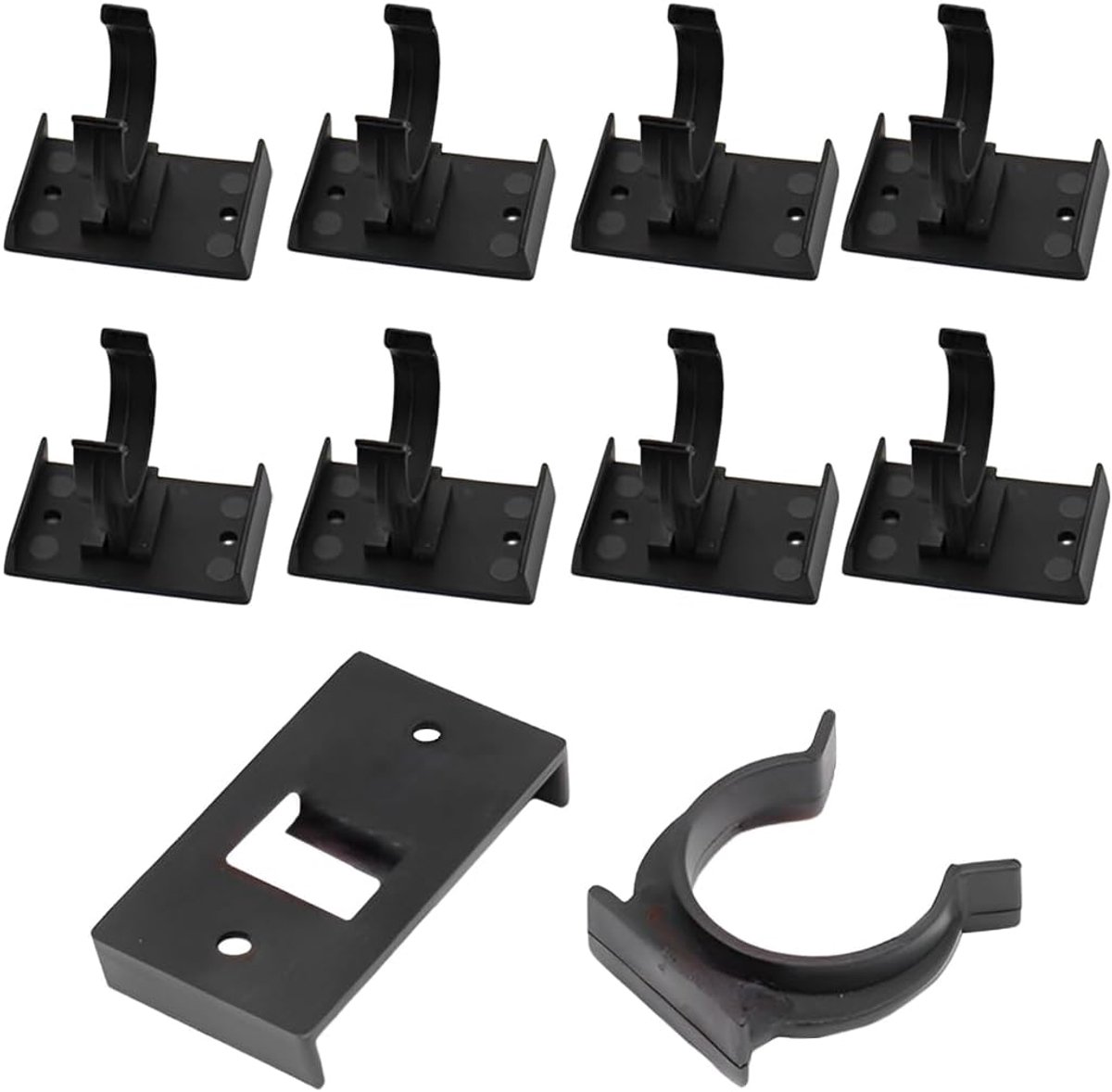 Bevestigingsclips 27 mm - 8 stuks - Voor keukenlijsten en kasten - Eenvoudig bevestigen - ShopVlot