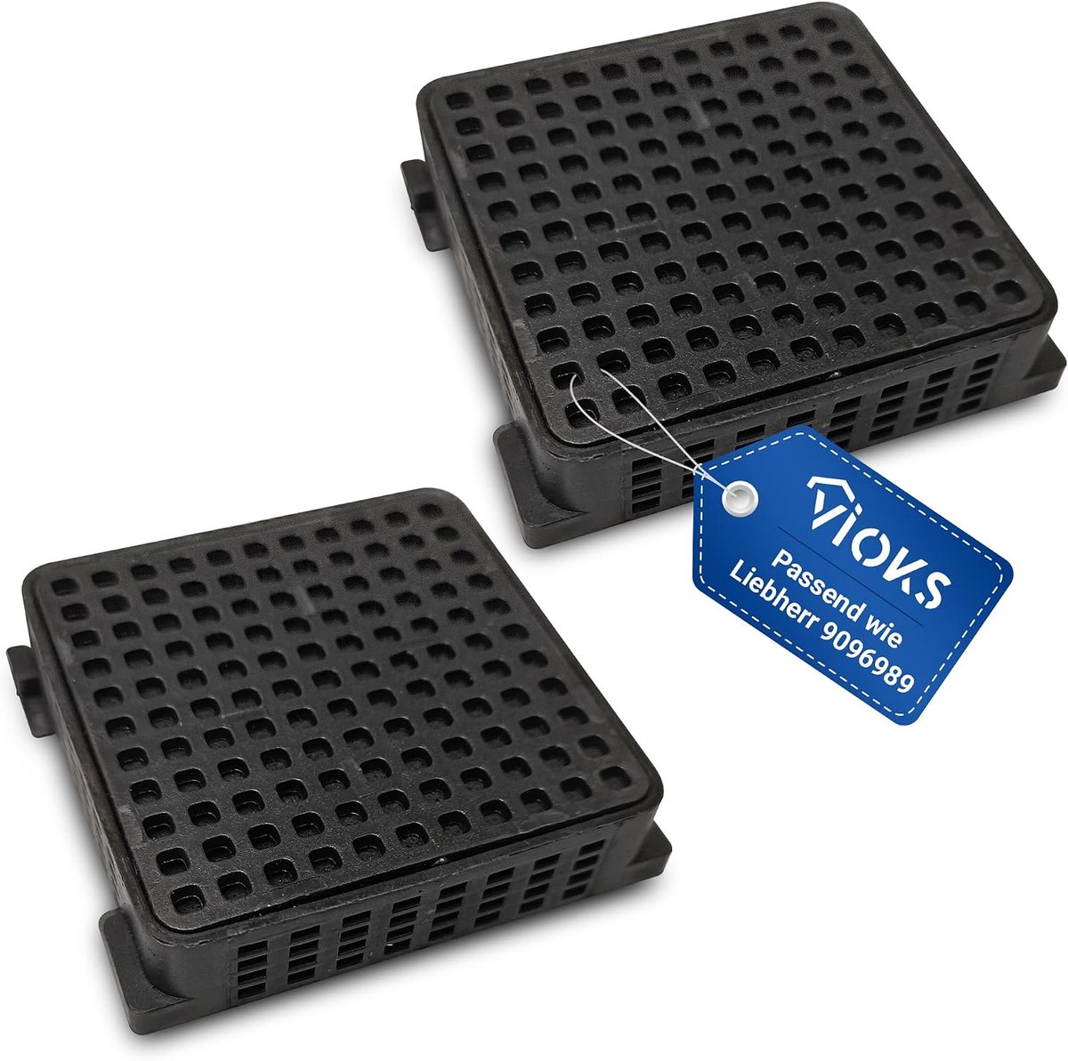 Koelkastfilter Activated Carbon 48 x 45 mm - Vervangingsfilter voor Liebherr - Verbetert luchtkwaliteit - 2 stuks - ShopVlot