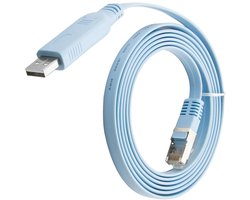 USB naar console kabel 1,8m - met chip PL2303GT - voor Cisco routers en switches - snelle en stabiele overdracht - ShopVlot