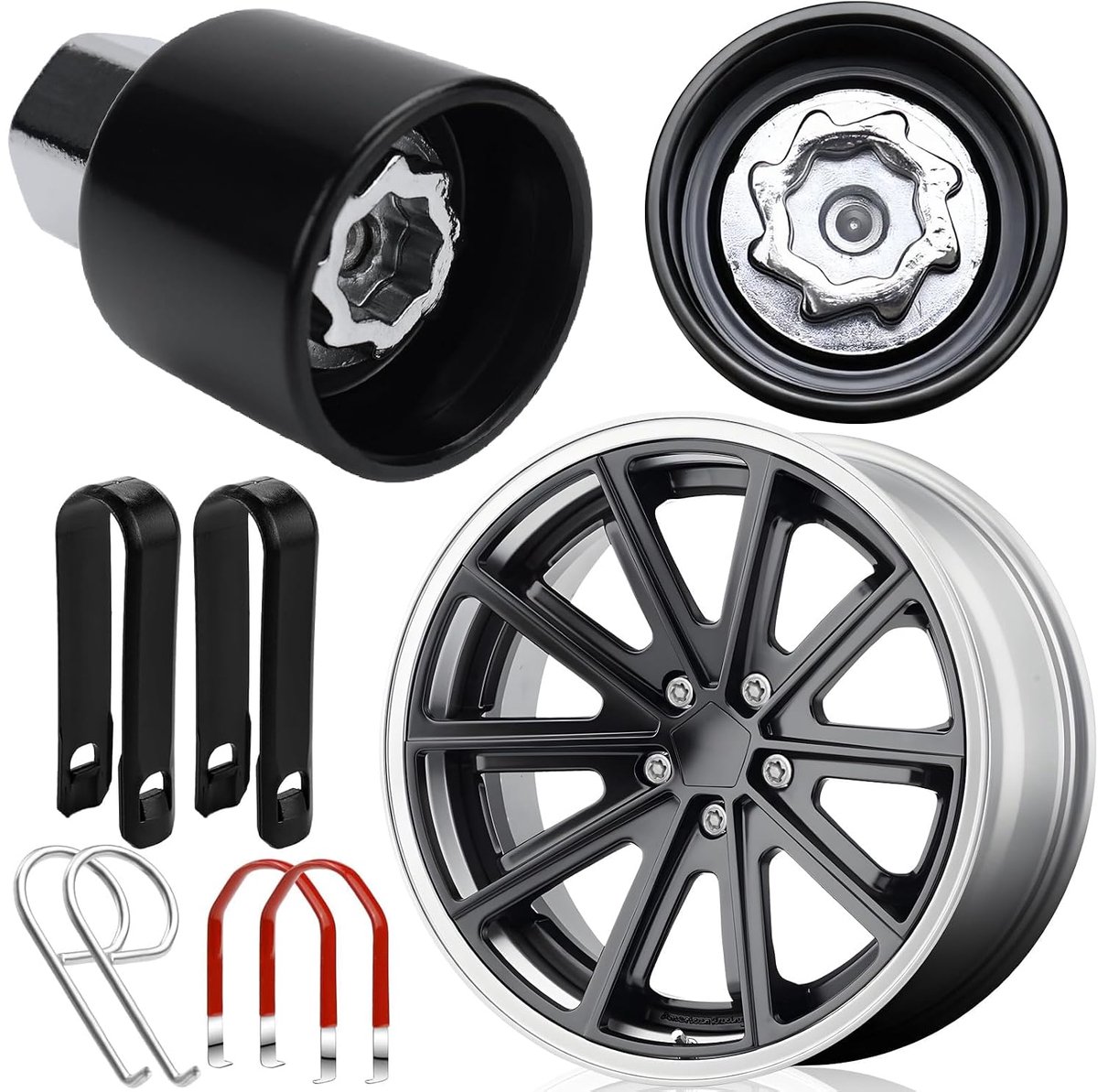 Rim lock adapter 524 - rim lock extractor 525-17 mm - hoogwaardig materiaal - bescherming tegen diefstal - ShopVlot