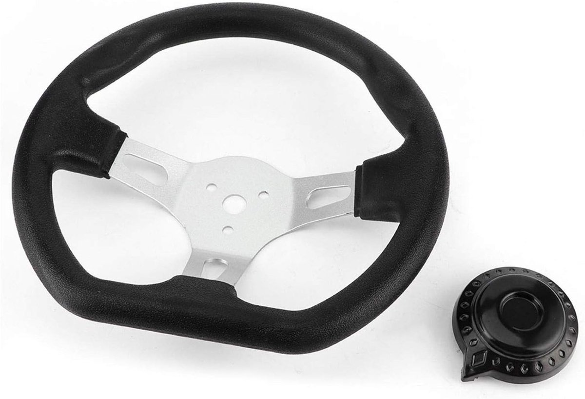 Stuurwiel 270 mm - Duurzaam materiaal - Geschikt voor go-kart en buggy - Verbeter je rijervaring - SnelShoppen