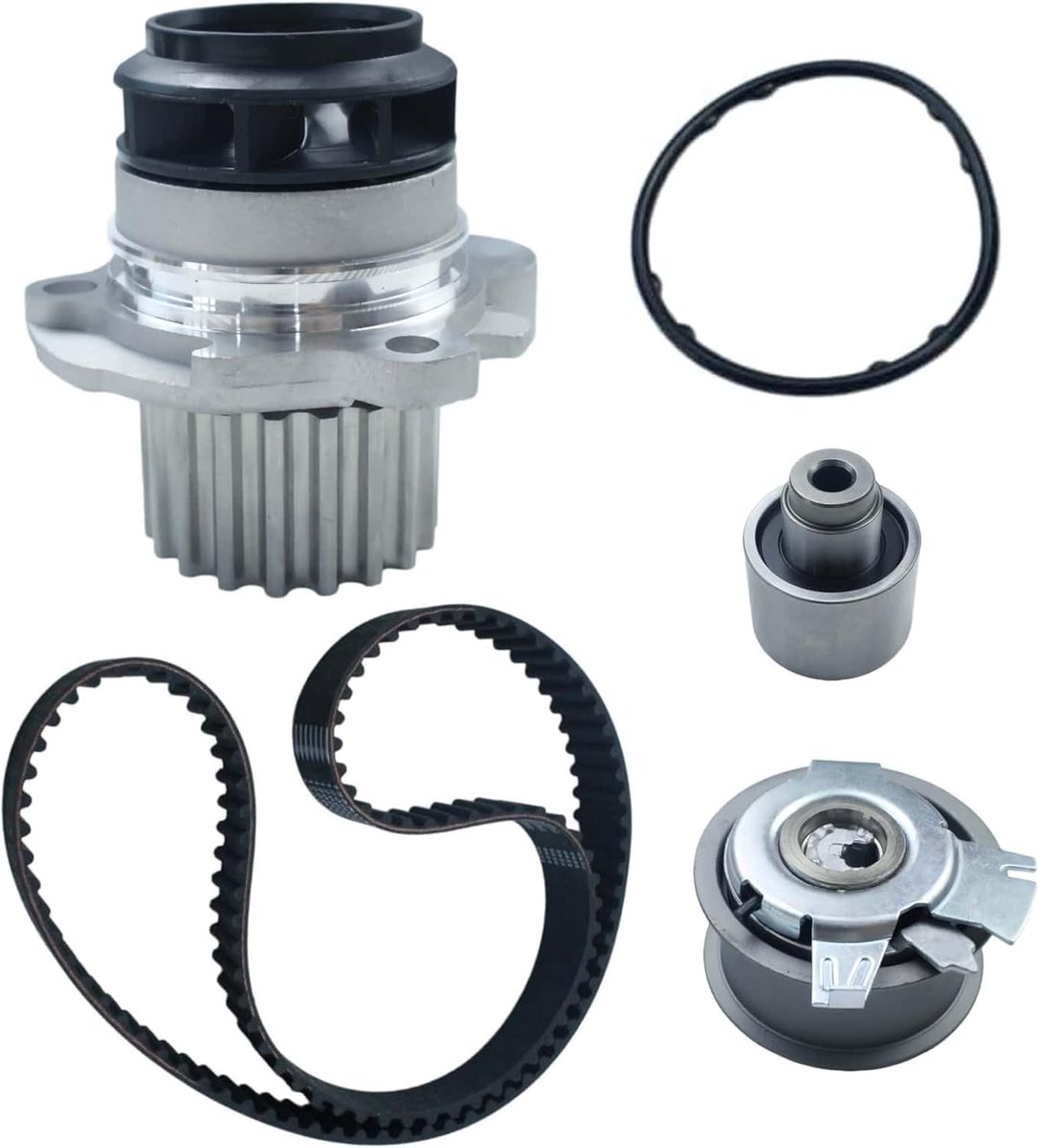 Waterpomp + tandriemset 120 30 mm - afdichting - compatibel met VW en Audi - betrouwbare vervangingsset - ShopVlot