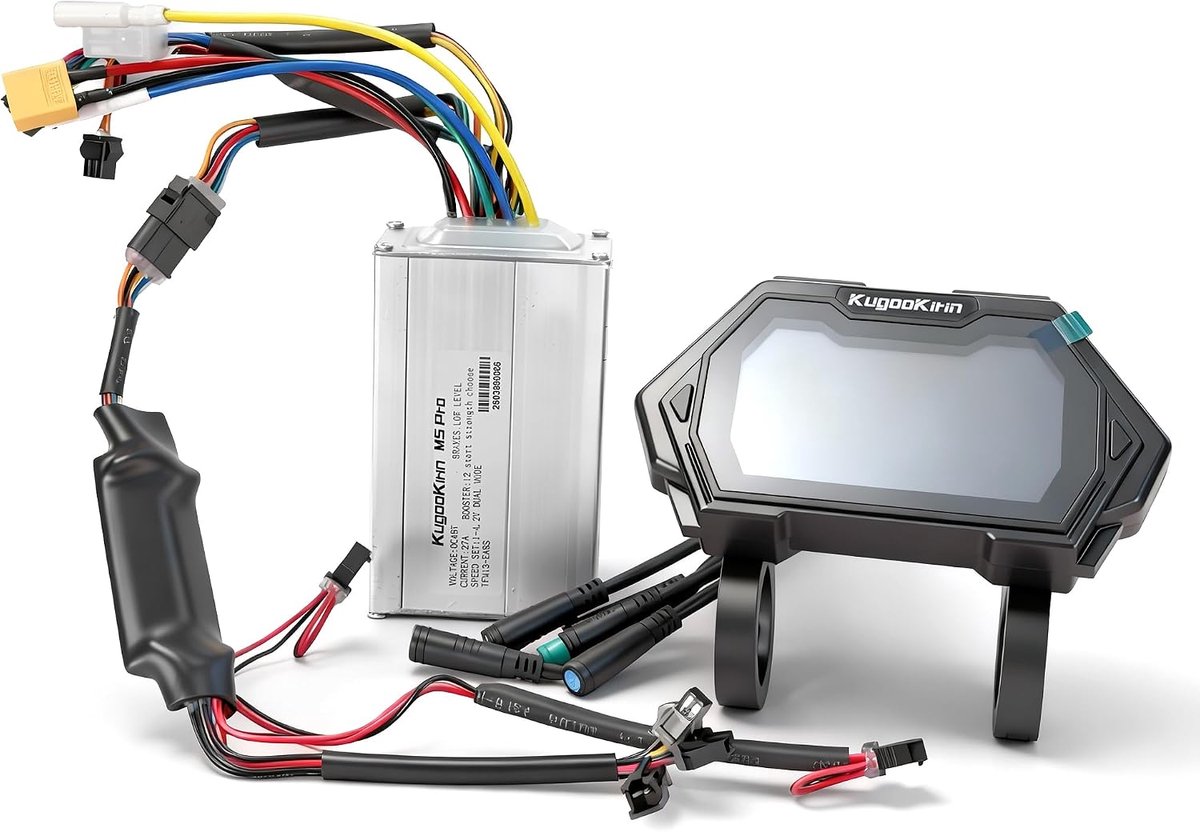 Controller en dashboard voor elektrische scooter - 48V, 27A - speciaal voor KUGOO M5 PRO - ShopVlot