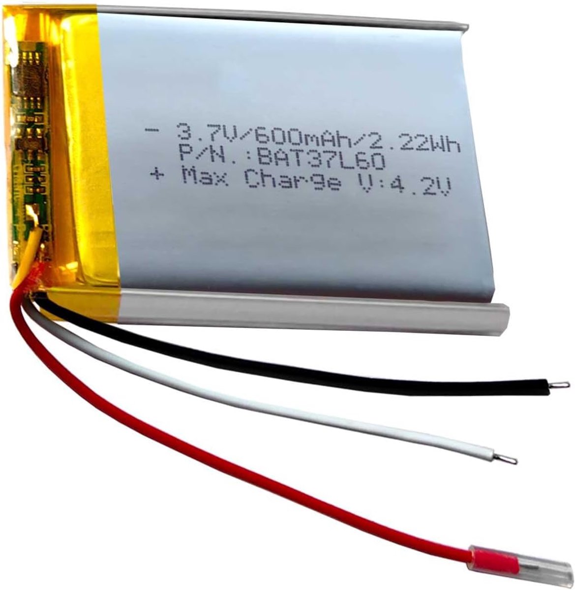 Vervangbare batterij 3.7V 600mAh - Geschikt voor BackBeat GO 810 en FIT 6100 - Oplaadbare accu - ShopVlot
