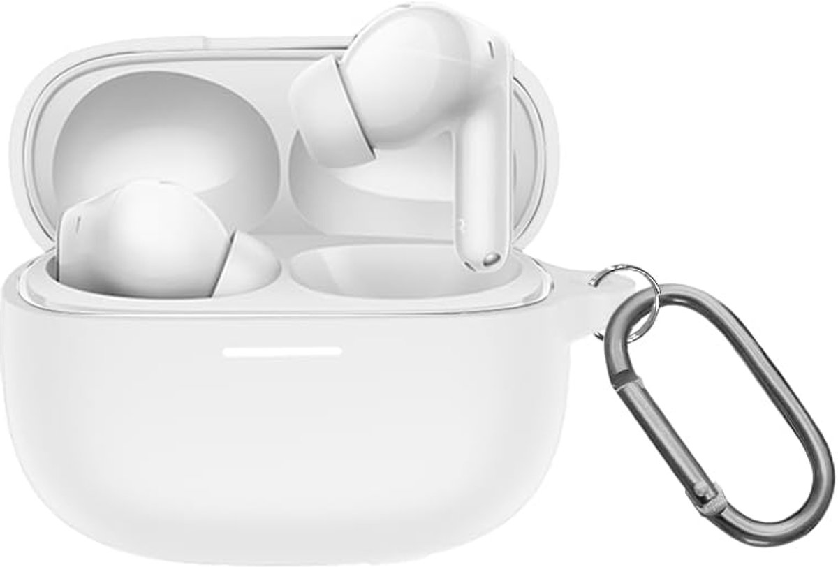 Beschermcase voor Redmi Buds 8 Pro - Siliconen - Met LED zichtbaarheid - Ideale bescherming tegen stoten - ShopVlot