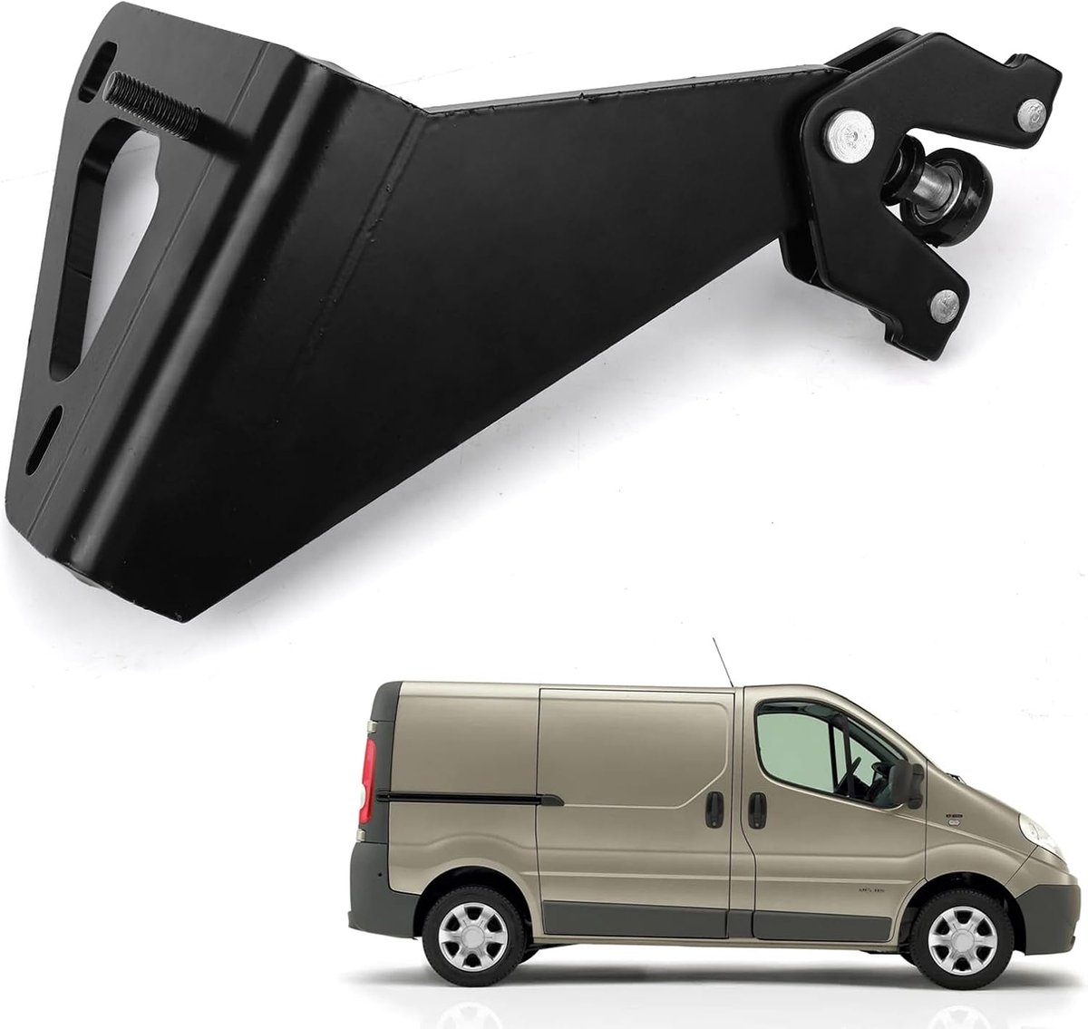 SnelShoppen - Sliding Roller Guide Set Rechts voor Trafic 2 2000-2014, Rollergeleiders voor Schuifdeur, Geschikt voor Opel Vivaro en Primastar, Eenvou
