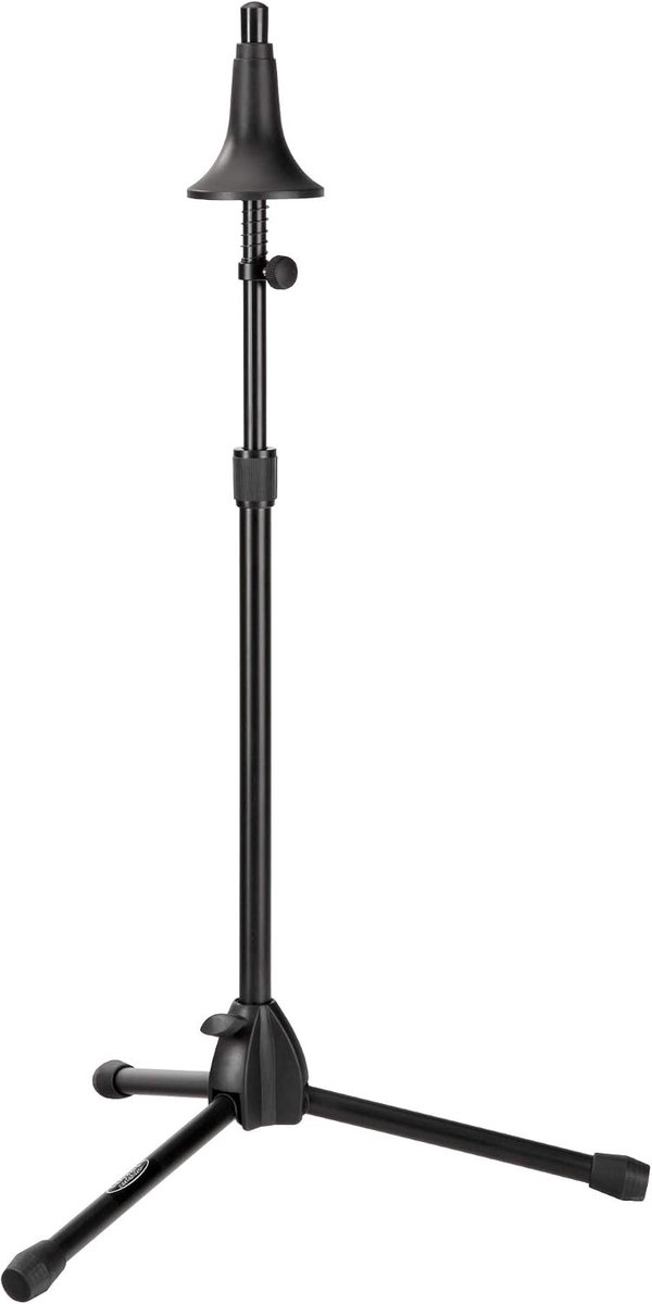 Trombone stand hoogte verstelbaar - Professionele standaard voor trombone - Verend cone voor klankbel - ShopVlot