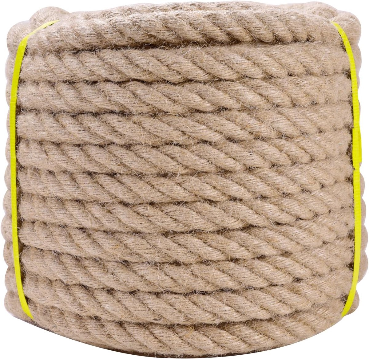 Jute touw 12 mm 20 m - natuurlijk jute - sterk en duurzaam - ideaal voor tuin en decoratie - ShopVlot