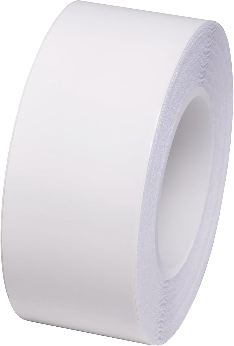 Decoratieve Strips - 10 m zelfklevende strips - matte witte afwerking - perfect voor voertuigen - ShopVlot