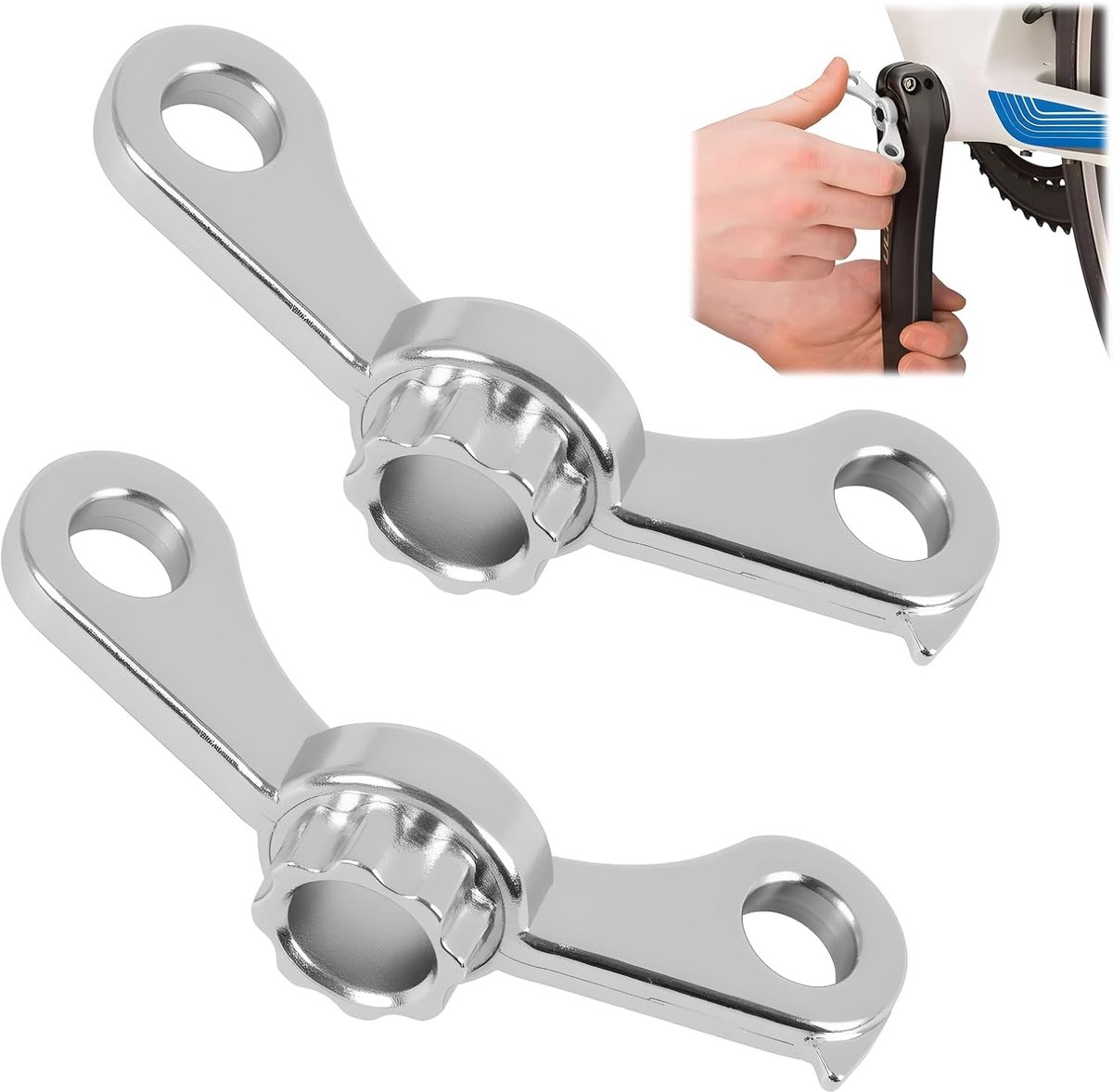 Fietskranktrekker set 2 stuks - robuust en compact - eenvoudige installatie - nauwkeurige demontage - ShopVlot