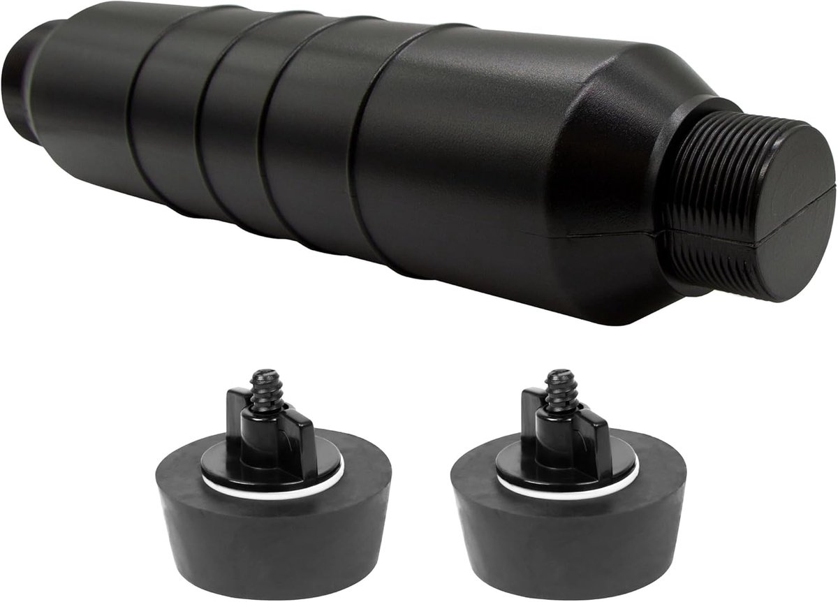 Zwemvijver winterafsluitset - 1x ijsdrukpad - 2x rubber winterstopper - optimale bescherming - ShopVlot