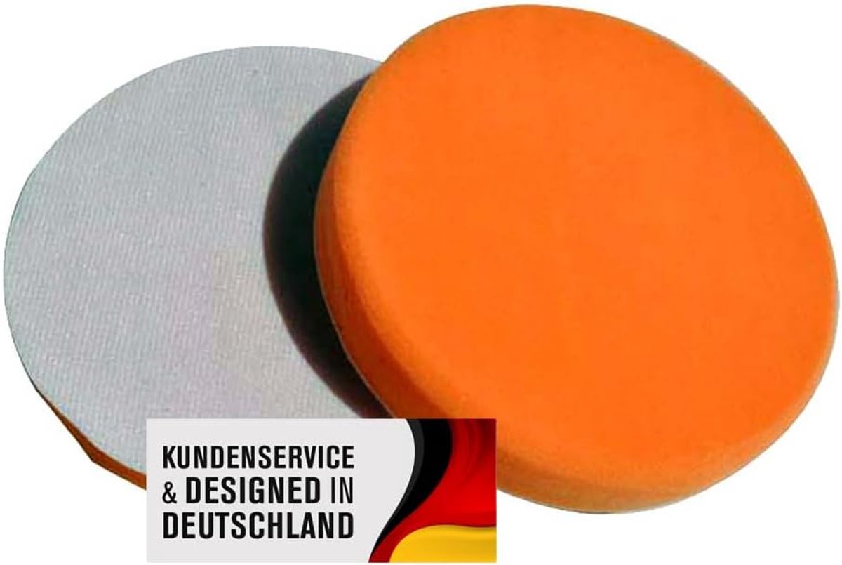 Polijstschuimset 150 mm - Velcro - Verschillende hardheden - Ideaal voor pre-polijsten - ShopVlot