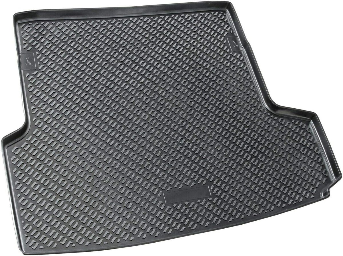 Kofferbakmat BMW 3 Serie F31 Touring - 2-delig flexibel - TPE rubber - perfect passend met 3D-scan - ShopVlot