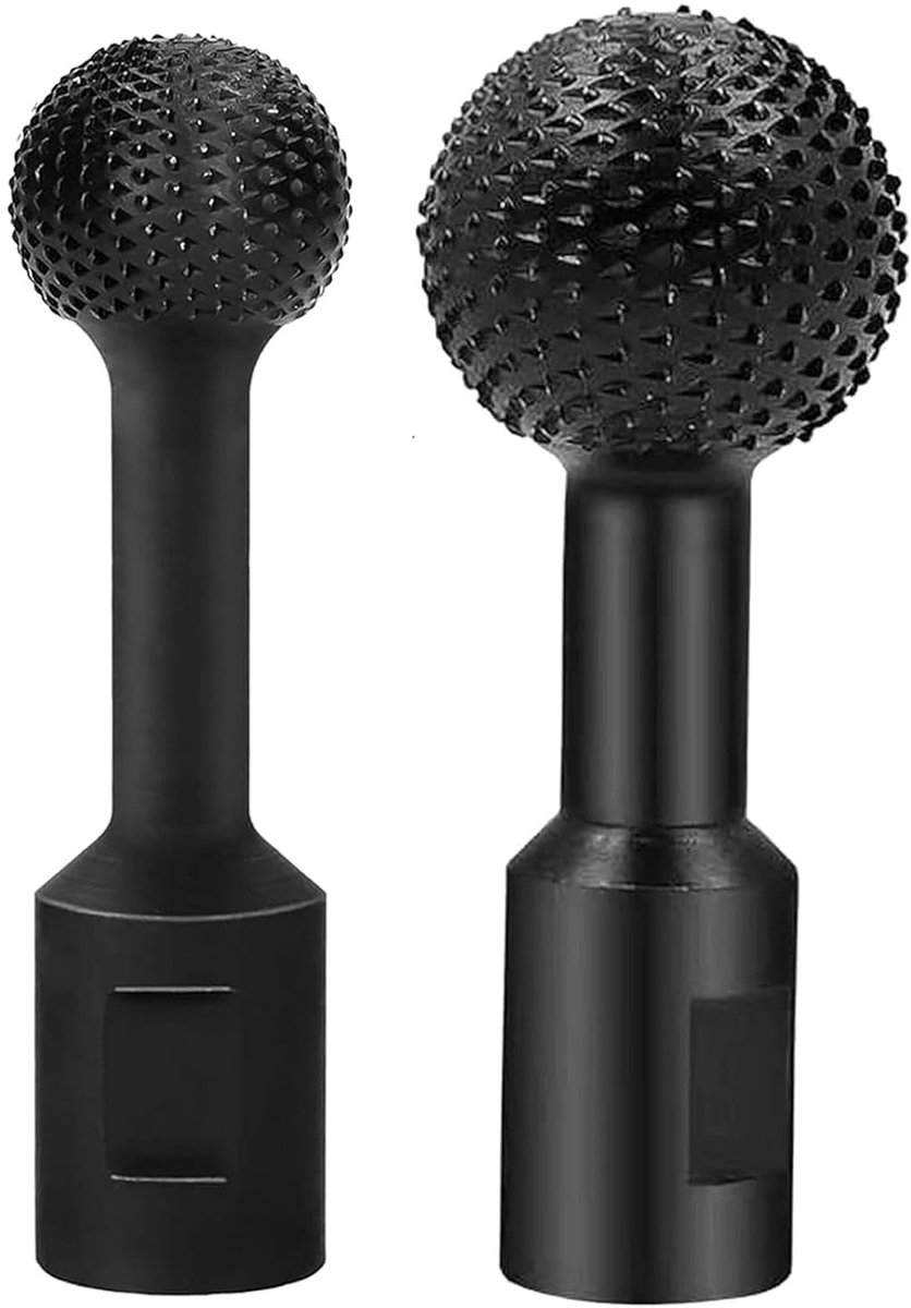Ball freesmachine 25 mm en 40 mm - carbon staal - uitstekende slijtvastheid - ideaal voor houtbewerking - ShopVlot