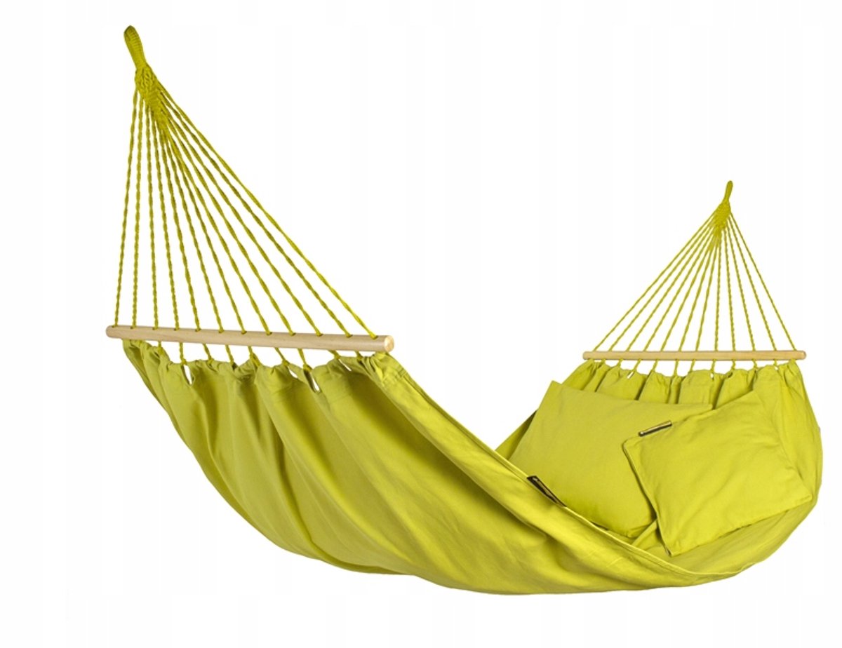 Hangmat KOALA HS met spreidstok, katoen, 128x340cm, 120kg