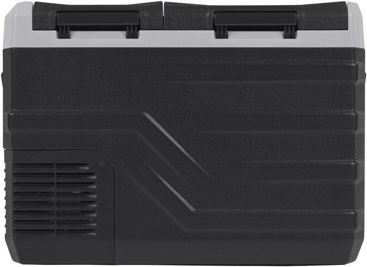 Draagbare Koelbox - Koel-vriesbox - Kamperen en Reizen - Dubbele Zone - 44.2 cm Hoog - Zwart