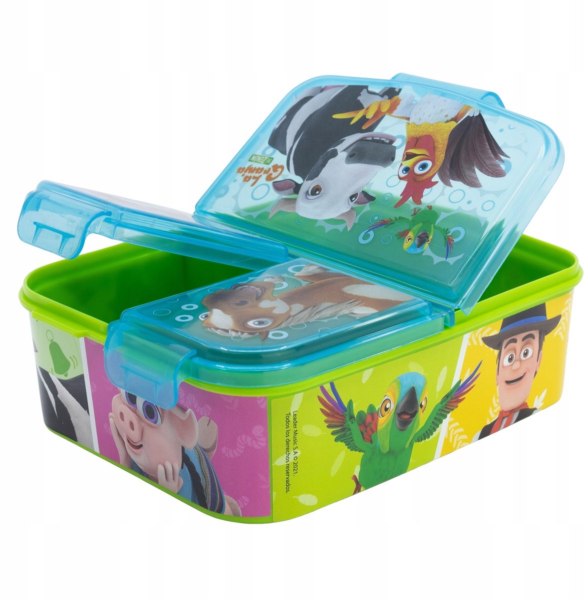 La Granja de Zenon Lunchbox 3 Vakken - School & Uitjes