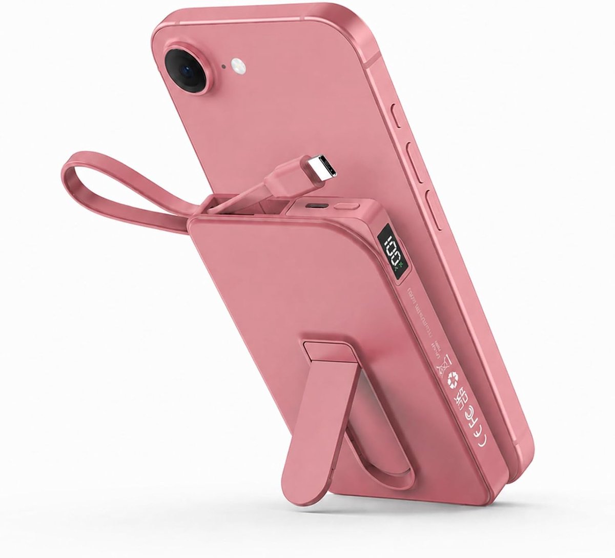 Power bank 10000mAh - Compact - Lichtgewicht - Ideaal voor onderweg - ShopVlot