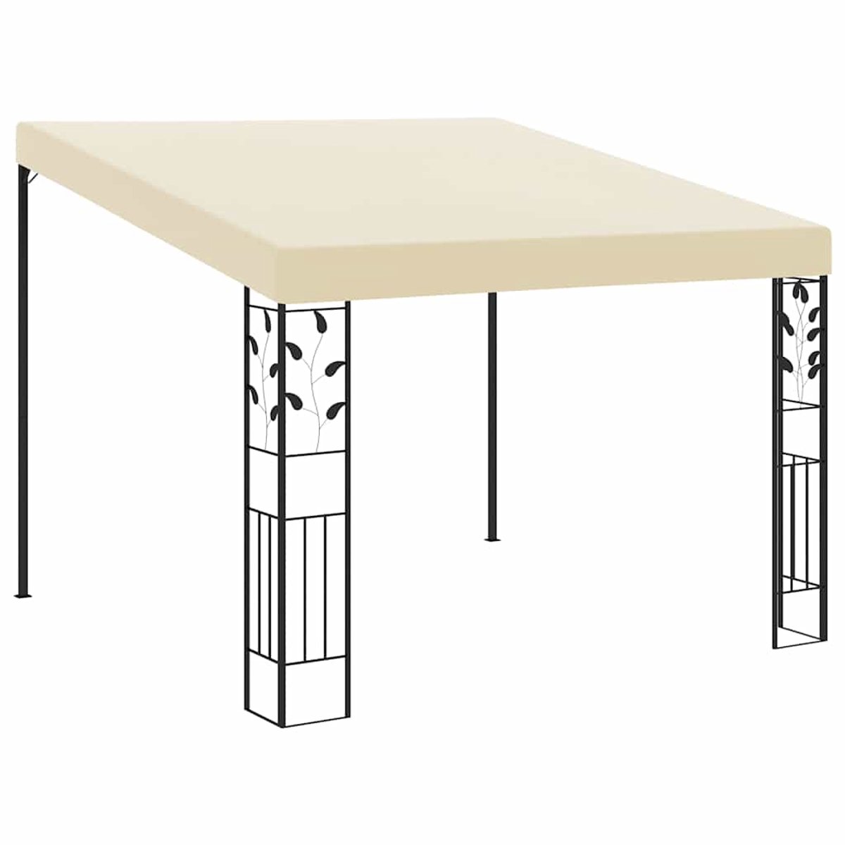 VidaXL wandprieel 3x3x2,5m crème