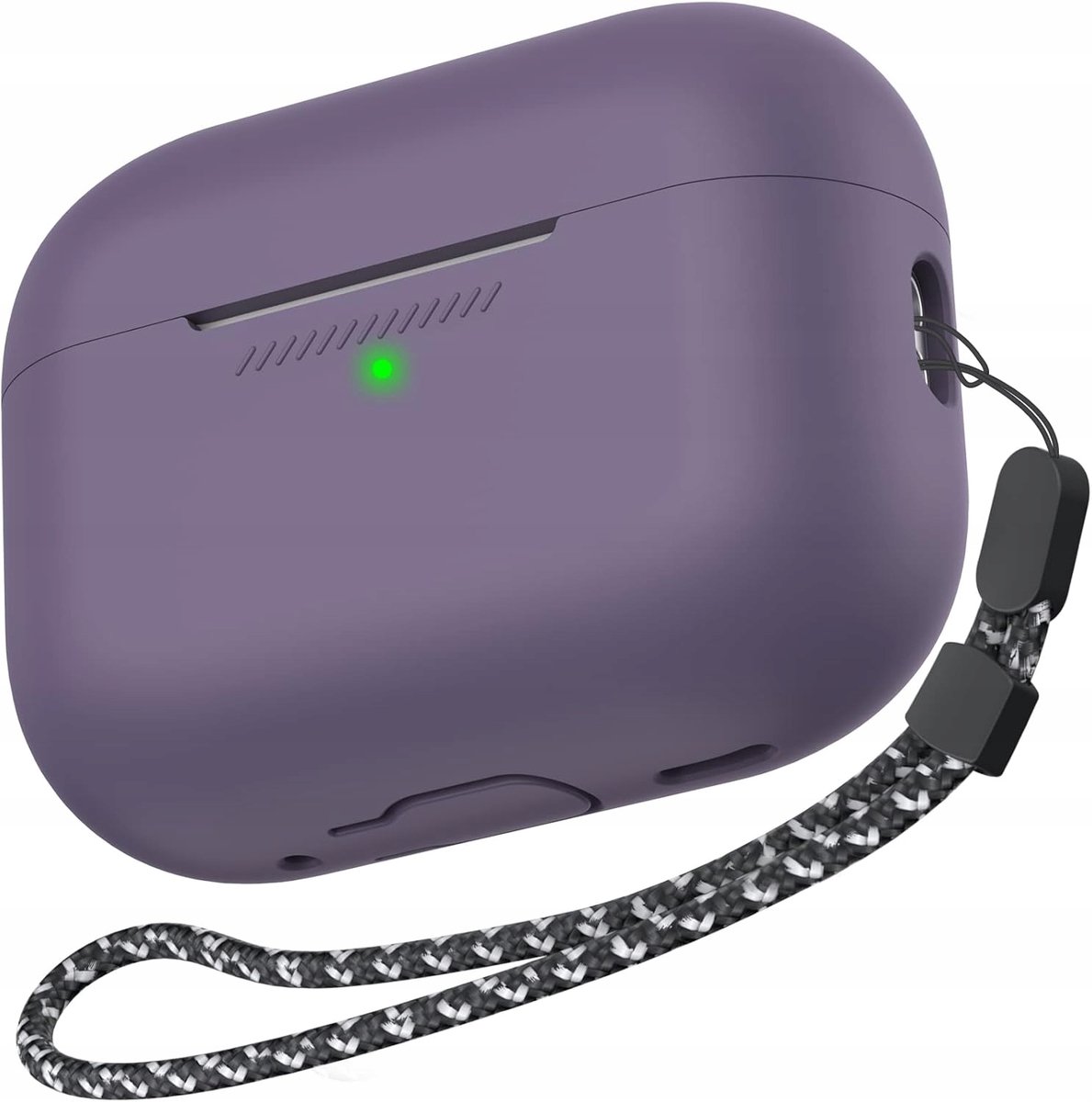 AhaStyle Siliconen Hoesje voor AirPods Pro 2 - Fiolet