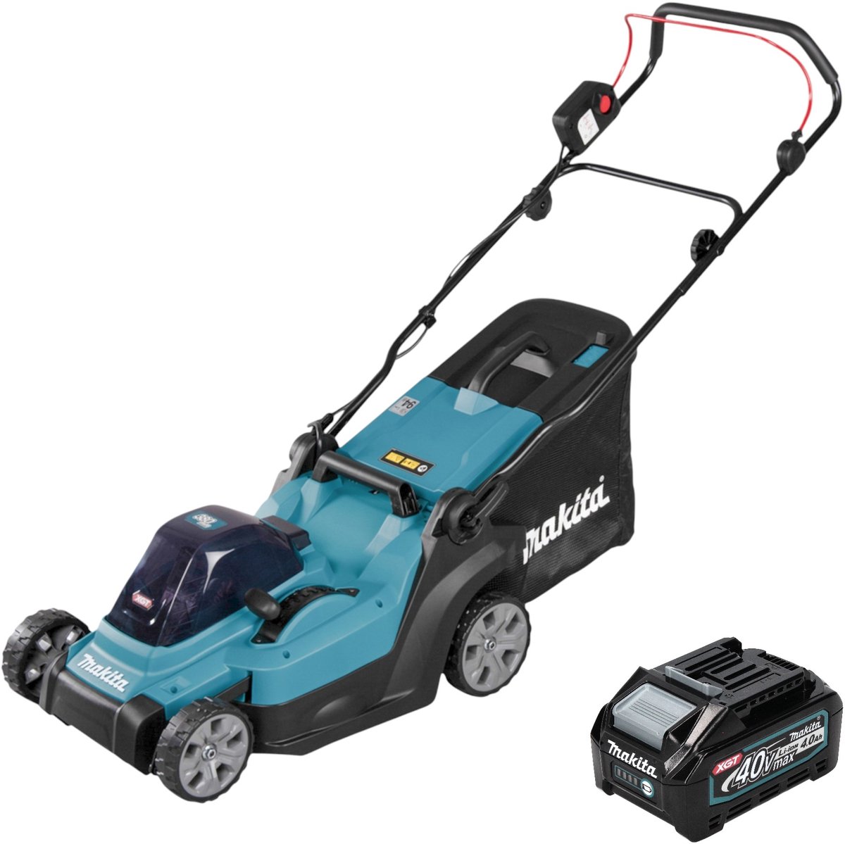 Makita LM 003 GM1 accu-grasmaaier 40 V max. 38 cm 40 l + 1x accu 4,0 Ah - zonder oplader