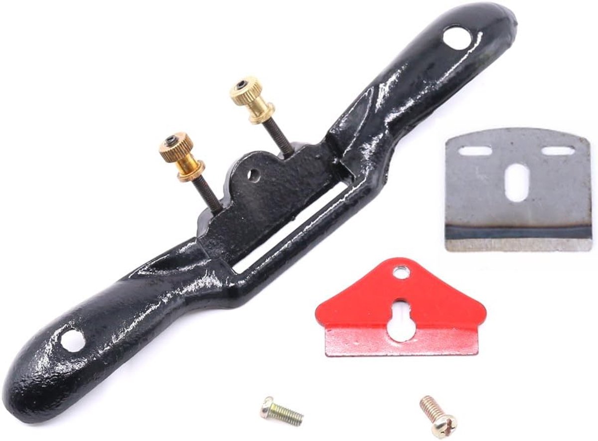 SpokeShave 10'' verstelbaar - metalen blad - comfortabele handgrepen - perfect voor houtbewerking - SnelShoppen
