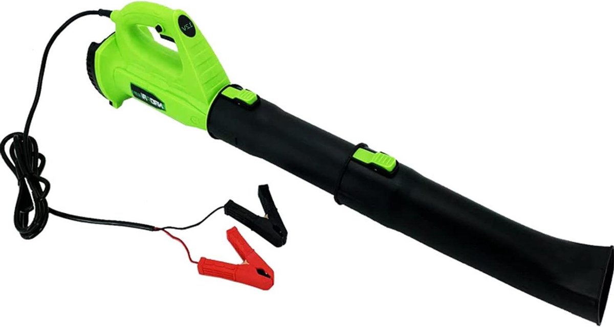 Elektrische Luchtblazer - Stofzuiger Tuinblazer - Snel Opruimen - Compact Ergonomisch Ontwerp - 92 x 23 x 15 cm - Zwart