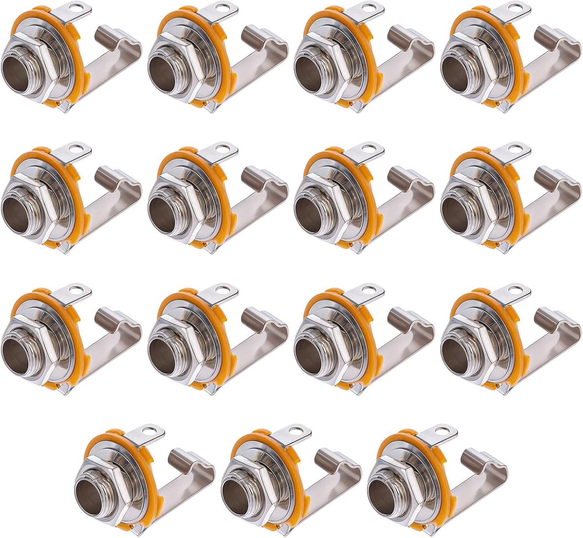 Guitar Jack 6.35mm - 15 stuks - Stereo Mono - Professionele audio kwaliteit voor instrumenten - ShopVlot