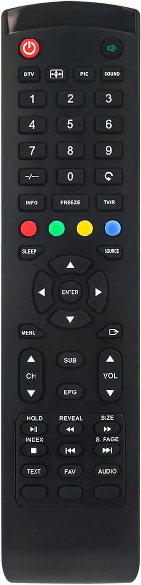 ALLIMITY Remote control compatible with STRONG LED TV SRT 24HA3003, SRT 24HB3003, SRT 24HC3023, SRT 32HC2003 - ShopVlot