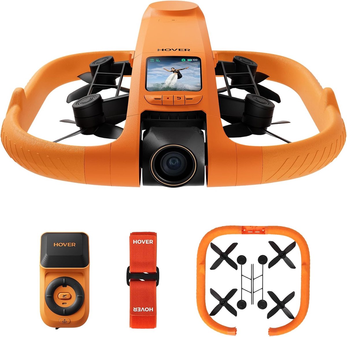 Vliegende camera - IP67 waterdicht - Volgfunctie - Perfect voor watersport - ShopVlot