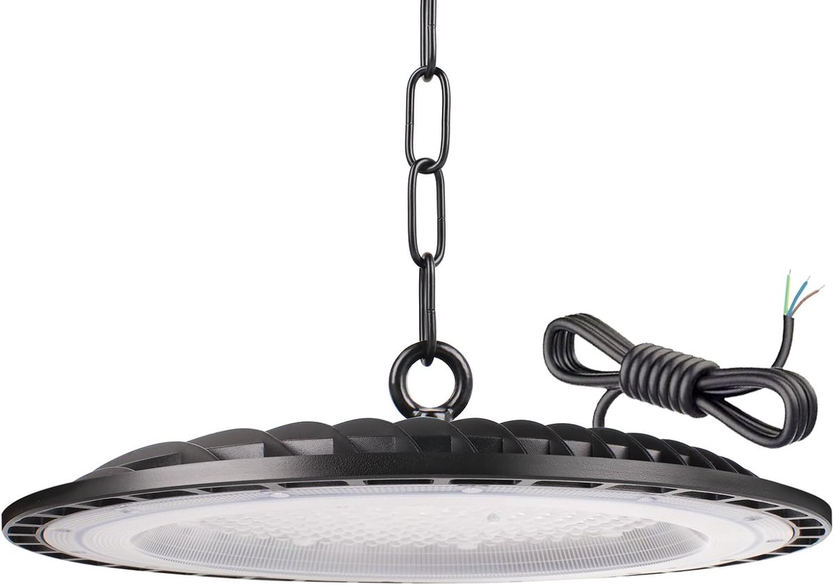LED High Bay Light 200W - UFO Industriële Lamp - 20000LM Helder Licht - Ideaal voor Werkplaatsen - ShopVlot