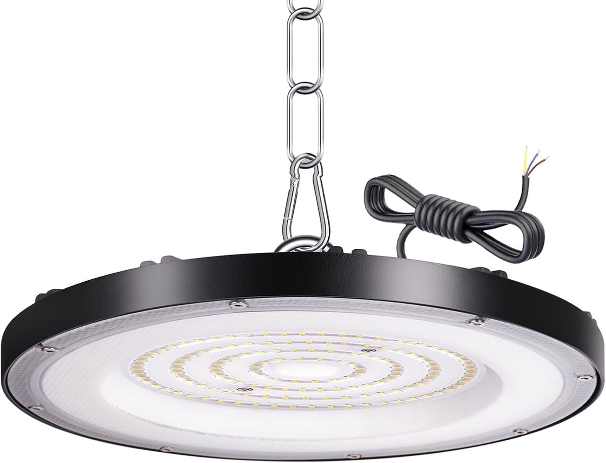 LED High Bay Light 100W - Industriële UFO Lamp - 10.000 Lumen - Ideaal voor Werkplaatsen - ShopVlot