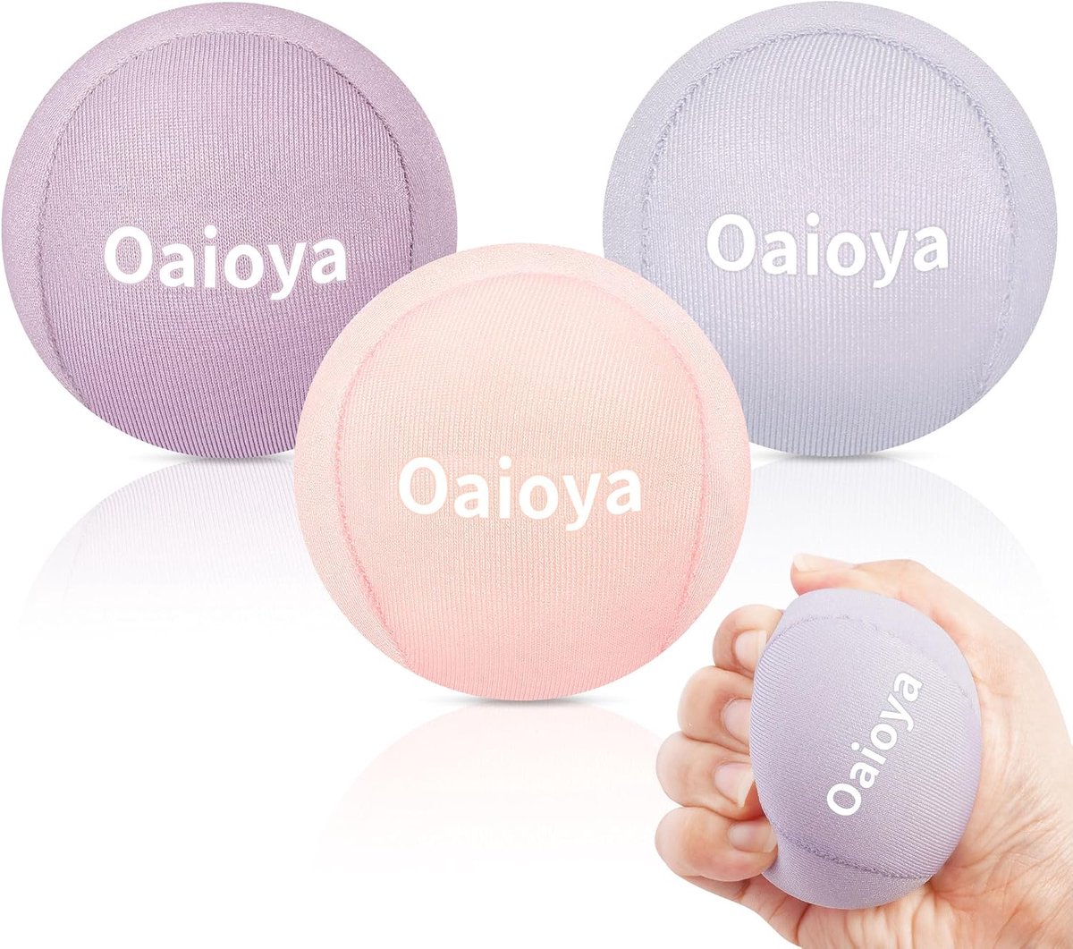 Anti-stress ballen 3 stuks - 3 weerstandsniveaus - ergonomisch ontwerp - bevorder ontspanning - ShopVlot
